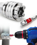 Adjustable Universal Socket Wrench With Three Eighths Inch Drive on power drill adaptor