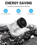 Shop Grade Air Conditioning Compressor With Pre Mounted Clutch Fits Chevy Blazer C K Series Suburban Gmc Yukon Escalade Straight Bolt Up Refreshes Your Whip Quick 1996 To 2000 in an engine bay showing its design.