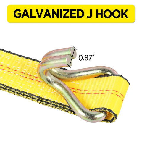 Beefed Up Heavy Duty Vehicle Tie Down Kit With 10000 Lb Break Strength For Cars Trucks And UTVs Four 2 Inch By 10 Foot Ratchet Straps With Rubber Wheel Blocks