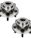 Pair Front Wheel Hub And Bearing Assembly For Ram 1500 2002 2008 5 Lug 2 Wheel ABS Models Only Without ABS Sensor