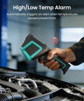 TR10 Thermal Imaging Camera Pro Grade Handheld Infrared Imager With 192 By 192 Resolution in use near car engine