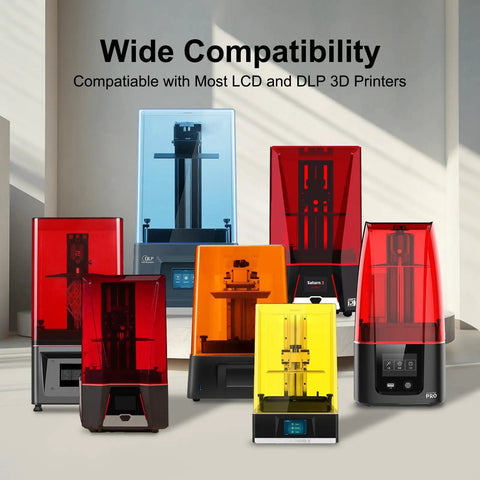 Heavy Duty High Temp Clear Resin For 3D Printing Projects, Tough As Nails Formula Built To Handle Extreme Heat Up To Two Fifty Degrees, Hardcore Strength For Rapid Prototyping, Smooth Glassy Look, One Kilogram Container