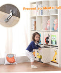 12 Piece Cabinet Anchors Heavy Duty Furniture Safety Straps For Dresser Bookshelf And Cabinets Anti Tip Wall Anchors in use