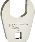 Open End Crowfoot Wrench 1/2 Inch Drive 1-1/4 Inch Size Full Polish Finish Anti Slip Design Locking Hole For Secure Use