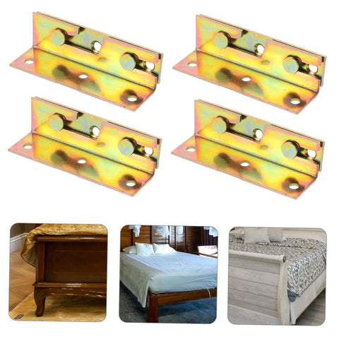 Upgrade Your Sleep Game With This Heavy Duty 16 Piece Bed Frame Hardware Kit Featuring Precision Bed Rail Brackets And Rustproof Headboard Mounts To Lock In A Rock Solid Setup And Banish Those Annoying Squeaks Forever