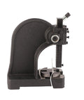 Straight Up Heavy Duty 1 Ton Manual Arbor Press For Riveting And Bearing Punching With Rock Solid Carbon Steel Construction, side view.