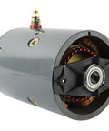 Top Shelf 12 Volt Pump Motor Ccw Rotation 1.7KW Heavy Duty Replacement For Anthony Arrowhead Lester Eagle Dc Motors close-up of motor components