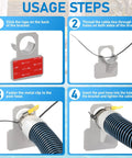 Installation steps for 2 Pack 1.25 Inch EVA Pool Pro Grade Hoses With 2026 Upgrade Flexible Tube Head And 2 Brackets