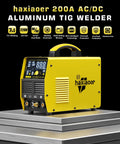 200A AC DC TIG Welder With Pulse 220V 6 In 1 Aluminum Welding Machine with LCD display and dual mode features