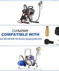 Prime Spray Valve Kit For Airless Sprayers, Titan 440 540 640 740 Compatible Drain Valve Upgrade, Stainless Steel Thimble, Heavy-Duty Build, Pro-Grade Quality, Long-Lasting Replacement For Airless Paint Machines, Aftermarket Parts For Pros And DIY on Titan sprayer