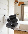 4 Position Rotary Ceiling Fan Switch With 3 Speed Governor Button Isolator And Wall Control in a bedroom installation