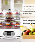 8 Pack Round Silicone Dehydrator Sheets 13x13 Inch Nonstick Reusable Mesh Mats For Fruit Drying in a food dehydrator