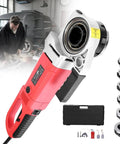 Built Tough Electric Pipe Cutter And Threading Machine Set With Killer 2300 Watt Motor for cutting and threading pipes.