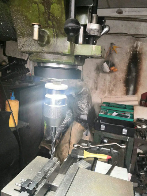 Spindle Light For Milling Machine 50mm LED Waterproof Ring Light Magnetic Work Lamp attached to machine for tooling