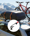 Badass M6 T Track Bolts With Killer Eye Nuts For Heavy Duty Roof Rack Builds Black Finish 304 Stainless Steel Tough Cargo Tie Down Universal Hardware Pack Of Four on car roof.