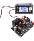 Pro Grade CNC Adjustable DC Power Supply 0-60V 20A 1200W With LCD Display and circuit board view