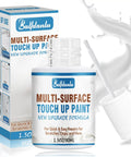 White Touch Up Paint Pen, Multi Surface Quick Dry Porcelain White For Dresser, Door, Floor, Cabinet, Appliance And Bathtub, 1 Fl Oz, High Gloss Finish For Scratches And Spots, DIY Friendly No Mess with open applicator