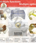 Automatic Cookie Making Machine 180W With Powerful Motor And 50 To 60 RPM multifunction biscuit form maker