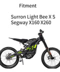 Off-road dirt bike for Sur Ron Light Bee X and Segway X160 X260, compatible with Sprocket Chain Combo Kit for Off Road Dirt Bikes