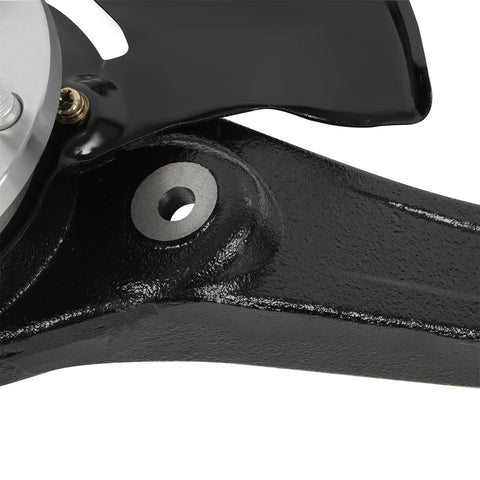 Close-up of a front wheel hub bearing steering knuckle assembly for Sonata 2006 2010 2.4L LK105 LK106 stable handling