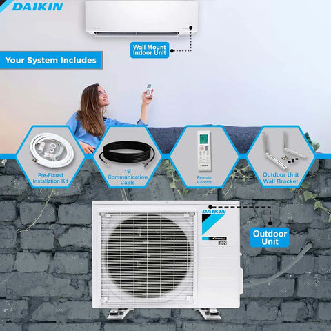 18000 BTU Ductless Heat Pump Mini Split Air Conditioner With R32 Refrigerant Delivers Smooth Year Round Climate Control Built With Inverter Tech For Rock Solid Efficiency And No Sweat Comfort All Season