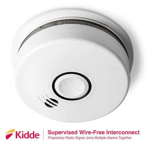 Smoke And Carbon Monoxide Detector With 10 Year Battery And Voice Alert Interconnected Combo Alarm For Your Home Safety Photoelectric Smoke Sensor And CO Detection 85 Decibel Alarm Keeps Working In Power Outages