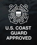 USCG Approved Manual Inflatable Belt Pack With Low Profile And 52 Inch Waist Fit logo on dark background
