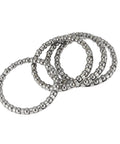 4 Pack Bicycle Ball Bearing Retainer Cage Set For Cranks And Wheel Bearings, 40mm Outer Diameter, 33.5mm Inner, durable steel