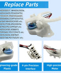 Washer Mode Shifter Actuator Kit Replacement For GE Washers Replaces 4587847 And 4588013 Parts WH03X30517, 4-pin plastic