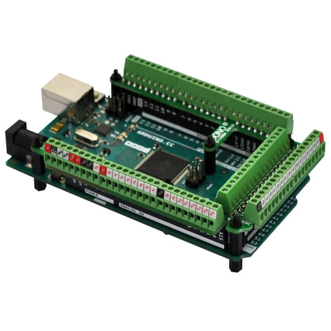 Ultra Tiny GPIO Terminal Block Breakout Board For Arduino Mega 2560, 2.54mm Pitch, 0.1 Inch, Supports 28 AWG To 18 AWG Wire, Screw Terminal, Pre-Soldered Assembly, FR-4 Dual Copper PCB, Easy Prototyping For Makers And Hobbyists on Arduino Mega