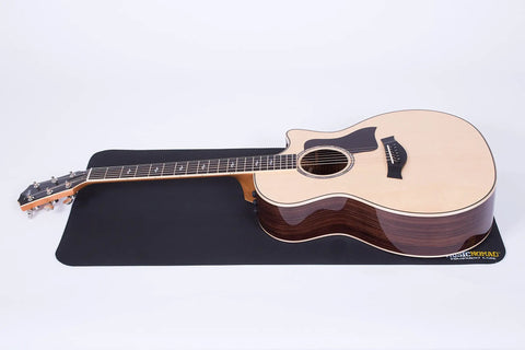 Guitar Repair Work Mat Pad For String Changes And Setup, Large 36 Inch By 17 Inch Work Surface, Anti Slip TPE Material, guitar on mat