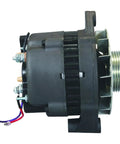 Side view of 65 Amp SAE J1171 Marine Alternator Upgrade for Beefed Up Output Power Replacement Part Compatible With Mando Marine