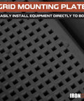 Durable Outdoor Junction Box 15x11 Inches Waterproof IP65 Black Weatherproof Electrical Enclosure For Wires And Cables Heavy Duty Plastic Box Ideal For Outdoor Electrical Projects grid mounting plate