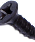 Heavy Duty Phillips Flat Twinfast Wood Screws Black Phosphate Coating Size Ten Three Quarter Inches showing screw head detail.