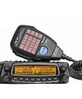Dual Band Mobile Transceiver VHF UHF Radio For Your Ride, 50W VHF and 40W UHF, with microphone and digital display