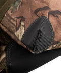 Close-up of Camo Tool Belt With Suspenders From Original Series 85035 Heavy Duty Pro Grade Construction Belt in Mossy Oak Ripstop.