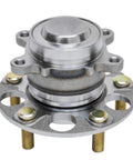 Front view of Pair Rear Wheel Bearing Hubs For 2013-2018 Acura ILX And 2013-2015 Honda Civic 2 Wheel Hub Bearings Assembly Replacement