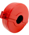 Gate Valve Lockout For Two And A Quarter To Five Inch Valves Red Lockout Device Made From Non Conductive Plastic