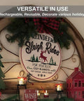Flameless Rechargeable Tea Lights With Remote Timer LED Battery Operated Flickering Candles on holiday decor background