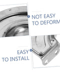 Heavy Duty Stainless Steel Invisible Cabinet Hinges With 90 Degree Stop Action Keep Doors From Swinging Too Far For Kitchen Cabinets And Industrial Equipment Panels, close-up