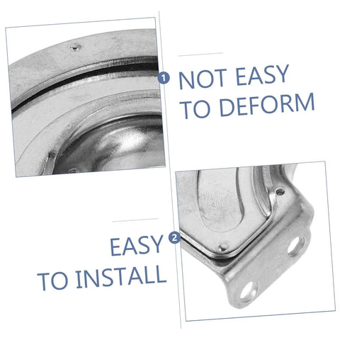 Heavy Duty Stainless Steel Invisible Cabinet Hinges With 90 Degree Stop Action Keep Doors From Swinging Too Far For Kitchen Cabinets And Industrial Equipment Panels, close-up