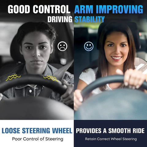 Front Lower Left And Right Control Arm Kit For Ford C Max And Focus 2012 2018 2013 2018 Pro Grade High Strength Suspension Replacement 2 Piece Set Durable Welded Arms For Smooth Handling, steering stability comparison graphic