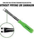 Slack Adjuster Tool And Wrench For Semi Trucks With Angled Head For Easy Air Brake And Drum Brake Adjustments And Quick Slack Release