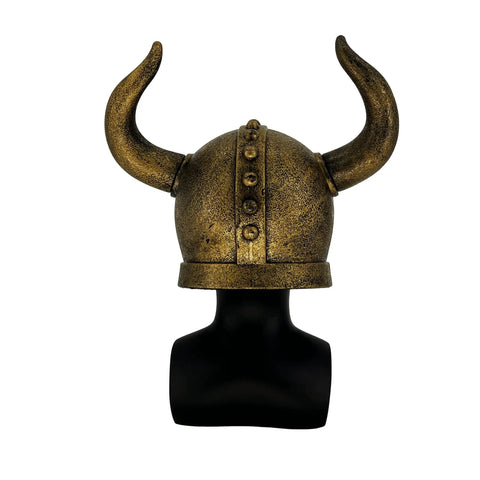 Rear view of Kids Viking Horned Helmet For Costume Play LARP And Halloween A Realistic Prop That Sparks Imagination And Rad Adventure