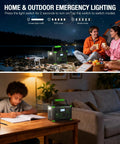 Power Up Anywhere With A 1000W Portable Power Station Featuring 999Wh Battery And Pure Sine Wave Inverter For Solar AC And Car Charging Perfect For Camping RV Trips Home Emergencies And Outdoor Adventures used in outdoor and indoor settings