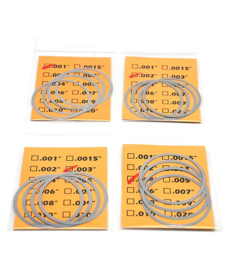 Pro Grade Barrel Nut Shim Kit For 308 Caliber And 6 5 Creedmoor includes 16 piece precision alignment shims in various thicknesses.