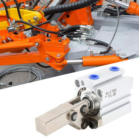 Double Acting Pneumatic Air Cylinder Clamp Arm Lever For Industrial Automation Equipment Built Tough With Aluminum Body