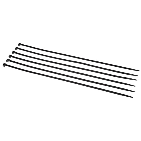 Heavy Duty 18 Inch Cable Ties Pack Of 50 Black For Home Office Garden And More Tethering Wiring Cables Tarps Fencing Self Locking Fasteners