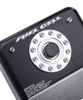 Beefy Aluminum Alloy Simulated Cell Receiver Box For 1/10 RC Crawler Cars, close-up of realistic fuel tank style housing detail