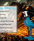 Beast Cordless Reciprocating Saw Brushless Power Tool With Variable 0 To 3000 RPM Quick Blade Change on workshop background